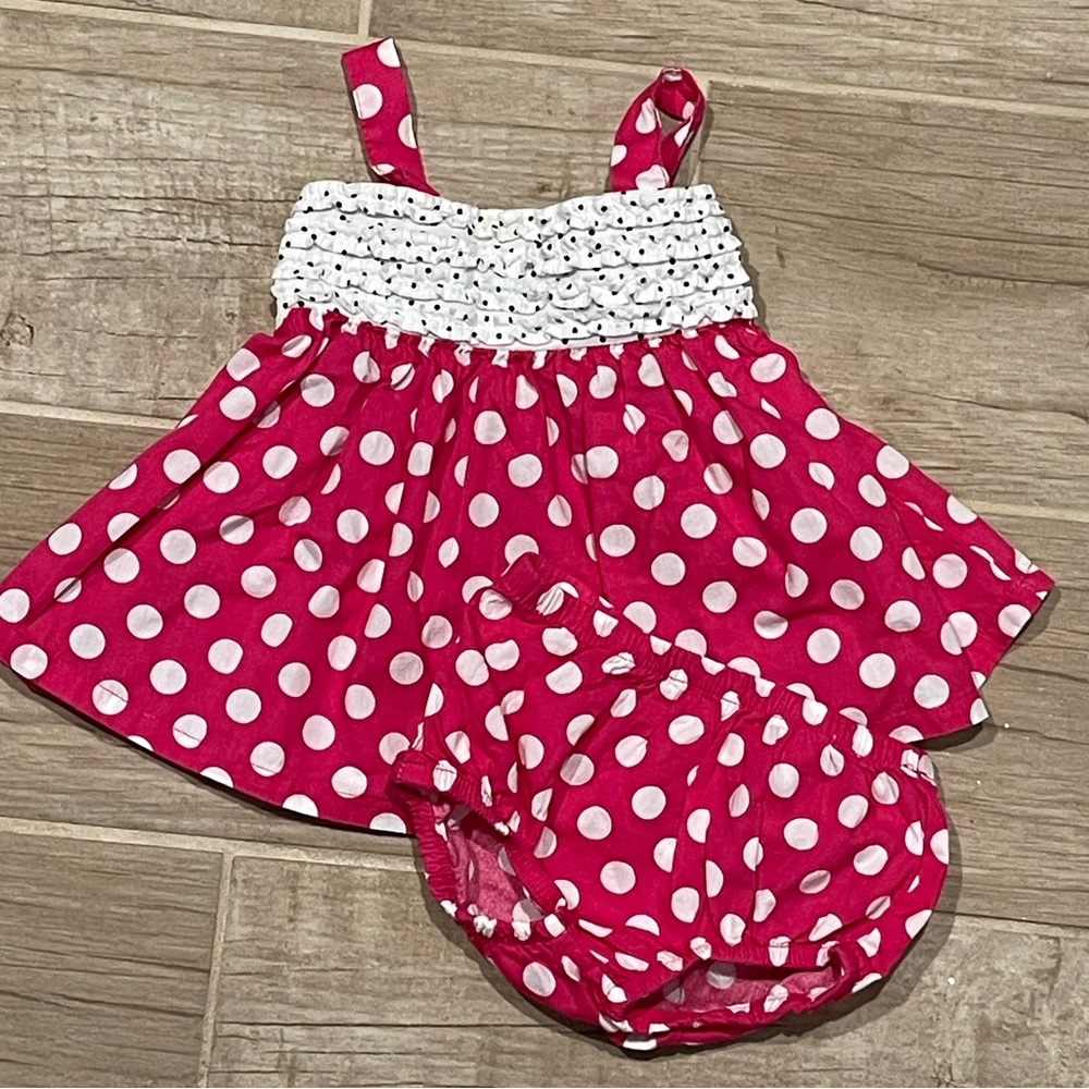 Penny M. Baby Girl Dress with matching bloomers